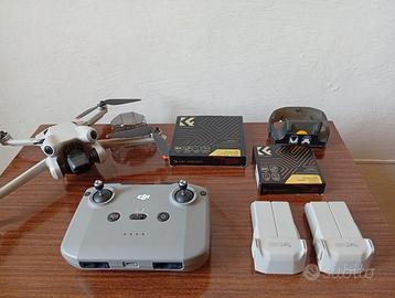 DJI Mini 4 Pro + RC-N2 + 2 Batterie +Filtri K&F