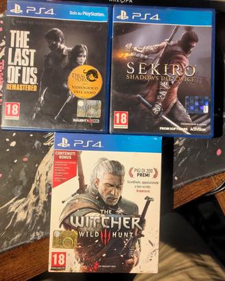 15 giochi PS4 / PS5 singoli o completo 