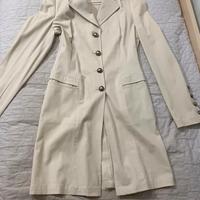 Trench lungo beige Adele Fado