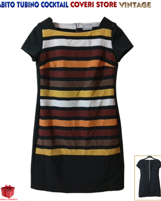 Tubino abito COVERI STORE vintage cocktail dress