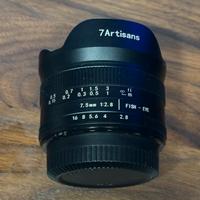 7artisans 7,5 mm f2.8 Mark II Fisheye m4/3