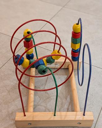 Labirinto di perline in legno IKEA MULA