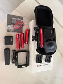 Insta360 1R 360 edition, 4 batterie, 2 corpi +acc
