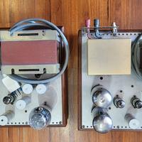 Amplificatori (Pre+Finali) a valvole con ricambi