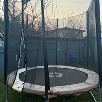 Trampolino elastico da giardino