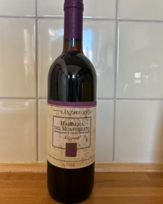 Vino da collezione BARBERA 1992