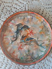 piatto in greco imitazione del 1200