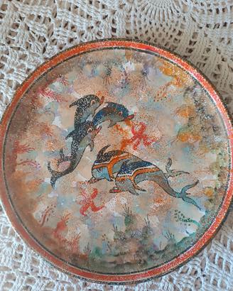 piatto in greco imitazione del 1200