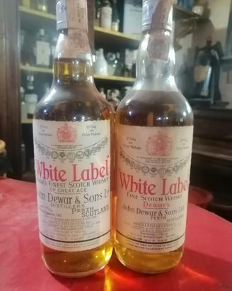 whisky dewars white label 2. bott 43 e 40