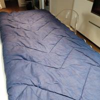  2 sacchi a pelo singoli con lenzuola