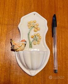 Acquasantiera in ceramica