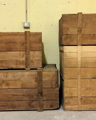 Casse in legno vintage (fioriera-arredo-trasporto)