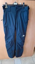 pantaloni sci kappa tg xs full zip