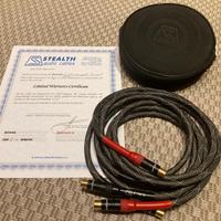 STEALTH AUDIO RCA Cross-Wrapped Silver 2m