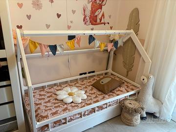 Letto per bambini montessori