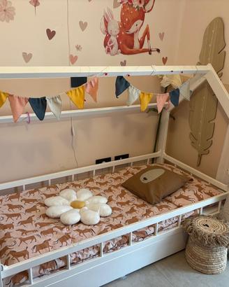 Letto per bambini montessori