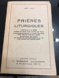 Libro Prières Liturgiques