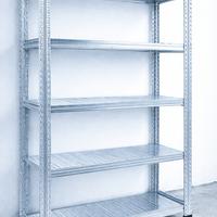 Scaffale industriale ad incastro H200 L150 P50