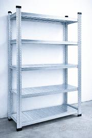 Scaffale industriale ad incastro H200 L150 P50