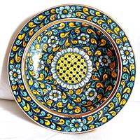 Piatto in Ceramica di Caltagirone Fatto a Mano