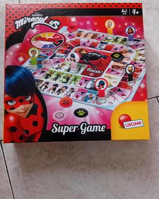 gioco Super Game "Miraculous" Lisciani  4+anni 