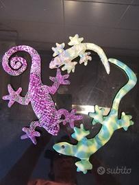 set 3 gechi in stoffa