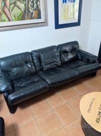 Divani in pelle B&B vintage modello Coronado 