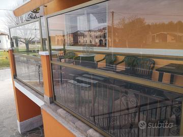 5 telai in alluminio e plexiglass 