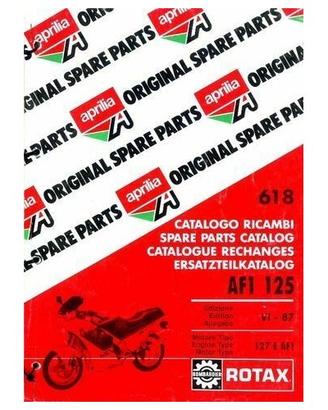 Catalogo ricambi Aprilia AF1 125 Rotax