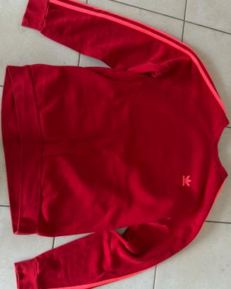 Maglione Adidas rosso Taglia M