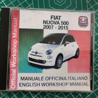 Manuale di  Officina Fiat Nuova 500 2007/2015  Ita