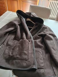 Giaccone ecopelle donna