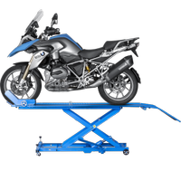 Ponte sollevatore moto - piattaforma 220x67cm