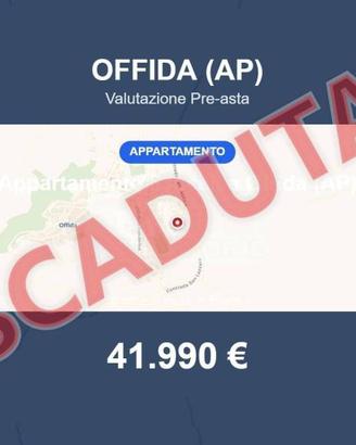 Immobile in asta di 66 m² con box auto a Offida
