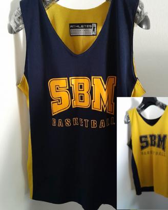 Basketball Modena canotta L/XL Double-face  guallo