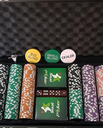 Valigietta poker sisal