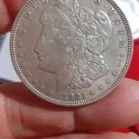 dollaro morgan in argento 1921