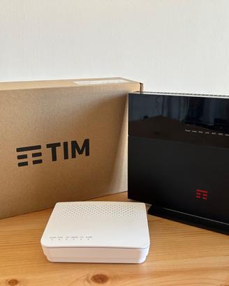 Modem TIM Hub+ e  TIM 2.5GEth GPON ONT