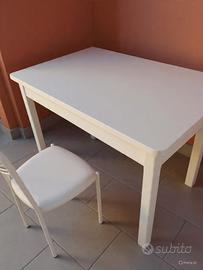 Tavolo legno Stile Shabby Allungabile 