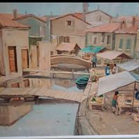 Silvio bottega-veduta di Chioggia