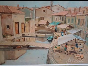 Silvio bottega-veduta di Chioggia