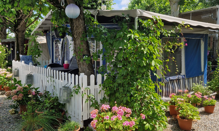Lago di Viverone roulotte STANZIALE