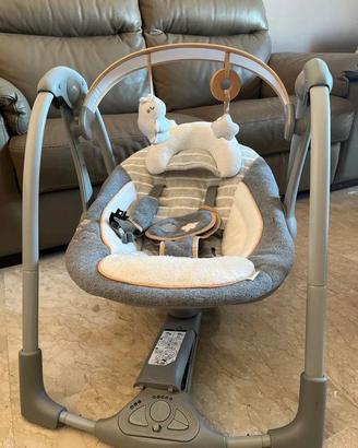 sdraietta altalena neonato ingenuity