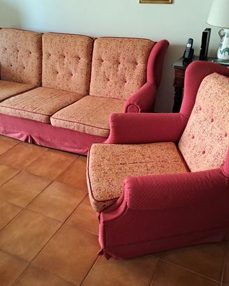 Diano tre posti e due poltrone