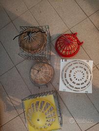 Nido per uccelli(Canarini-Diamanti del Gould-ecc)