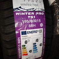 4 pneumatici INVERNALI NUOVI 195/60 R15 88H 