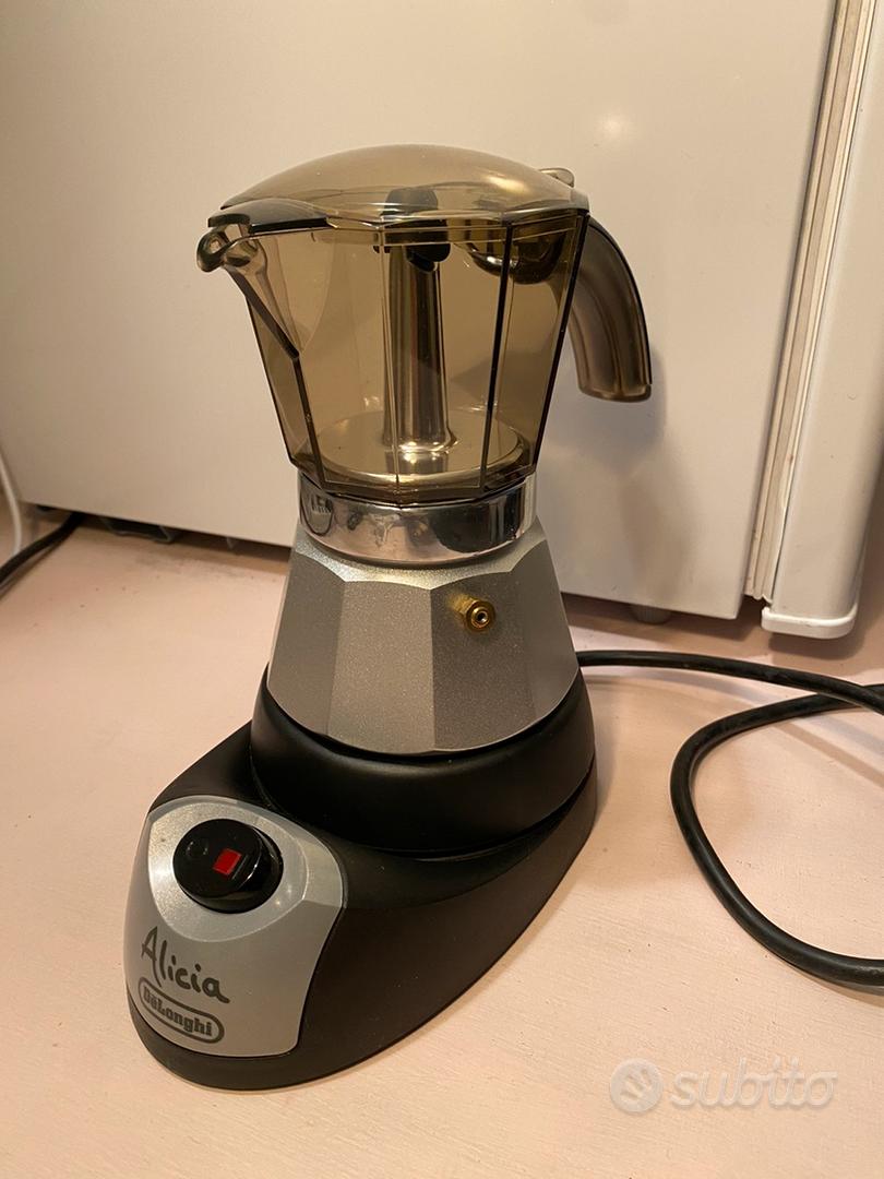 Caraffa Caffè per Caffettiera Alicia DELONGHI Ricambi Moka 6 Tazze