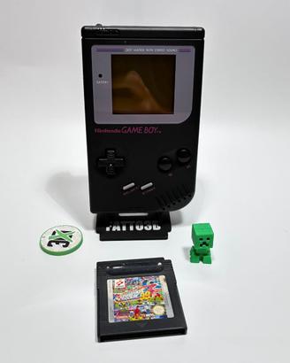 Game Boy Classic (DMG-01) Black + Soccer 98