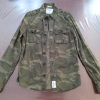 Camicia mimetica Abercrombie & Fitch taglia S