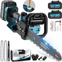 Motosega Batteria 12'' Brushless con 2 Batterie 18